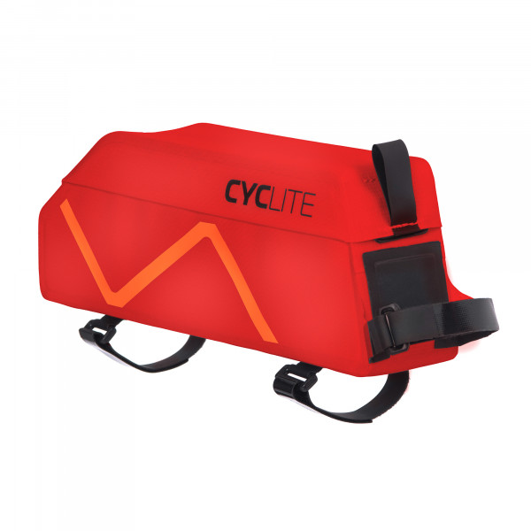 CYCLITE Top Tube Bag / 02 Oberrohrtasche 1,1 Liter rot