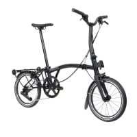 Brompton P Line Urban 4-Gang mit Teleskop-Sattelstütze, Rack und Schutzblechen