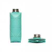 DiFOLD Origami Bottle V2 - Faltbare Trinkflasche 750 ml - Mint Blue (Mintblau)