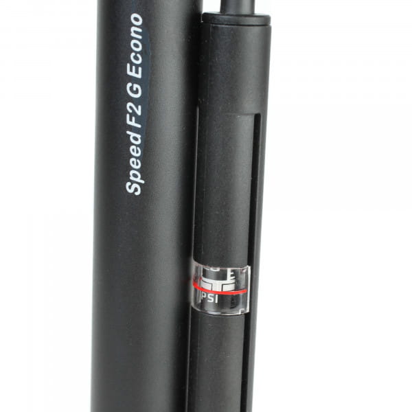 Airace iSpeed F2 G Econo Ministandpumpe, 156 g mit Druckanzeige bis 9,5 Bar (140 PSI)