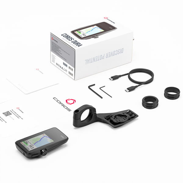 [REFURBISHED] COROS DURA GPS-Fahrradcomputer mit Solarunterstützung