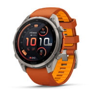 Garmin fēnix 9 Pro – inReach 47 mm Titan / Autumn Orange-Spark Orange