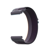 [REFURBISHED] COROS VERTIX 2 Nylon Band Purple 26 mm breit mit 26 mm Armbandanschluss - Nylon-Armban
