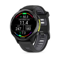 Garmin Forerunner 970 Schwarz/Carbongrau Titan DLC