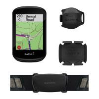 Garmin Edge 830 GPS-Fahrradcomputer Performance-Bundle mit Geschwindigkeitssensor, Trittfrequenzsens
