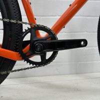[EINZELSTÜCK] OPEN WI.DE. Komplettrad Orange inkl. Powermeter Gr. XL