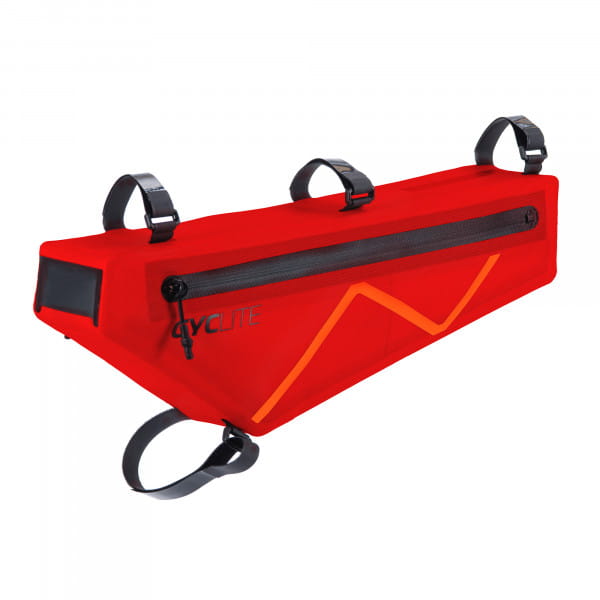 [REFURBISHED] CYCLITE Frame Bag / 01 Rahmentasche 2,8 Liter rot