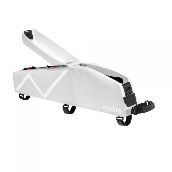 [REFURBISHED] CYCLITE Top Tube Bag / 03 Large (2,2 Liter) - Light Grey (2026)