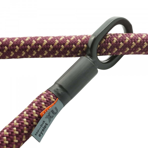 tex-lock eyelet inkl. U/X-lock Fahrradschloss - Chateau Red